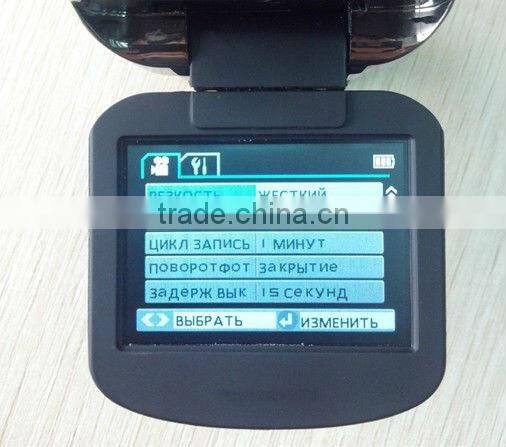 Car DVR F8000 Full HD real 1080 30fps 2.0" LCD CMOS Ambarella 5.0MP Car Camera Camcorder 120 Degree HDMI Russian