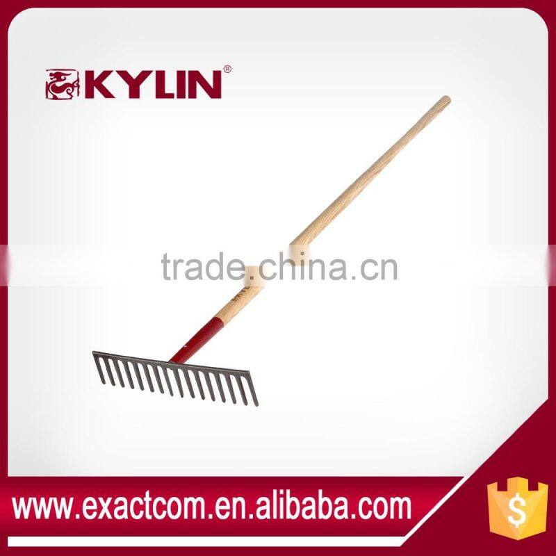 forged stone heavy-duty rake