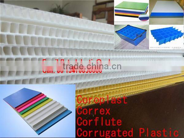 PP hollow protection floor sheet/board