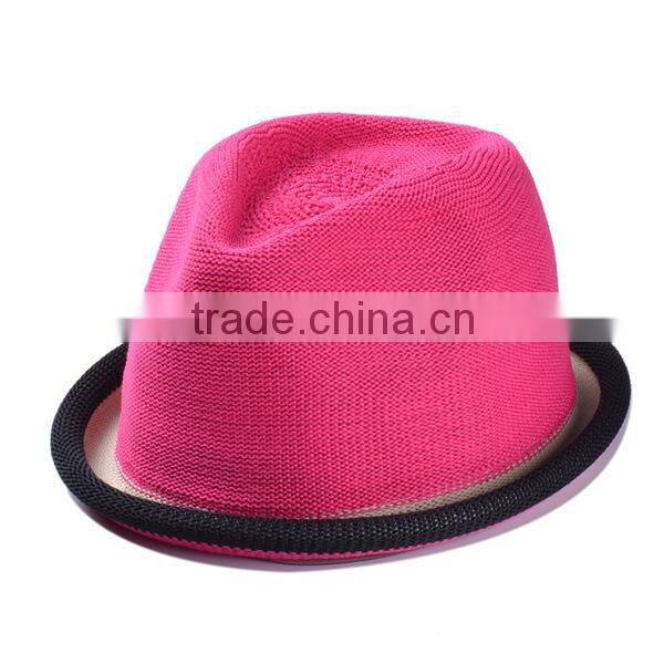 fashion ladies new style straw summer fedora panama hats