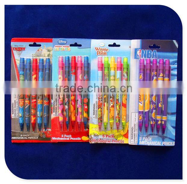 promotion cartoon cute mechanical pencils