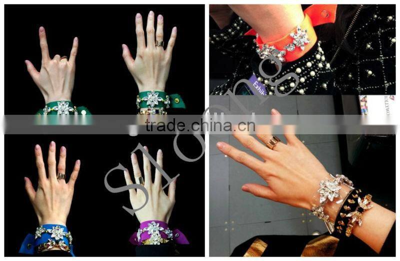 Korean New Design Fashion Jewelry Crystal Jewelry