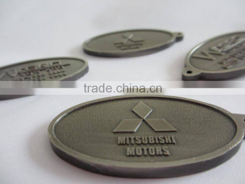 2016 quality popular keychain/custom metal Antique keychain
