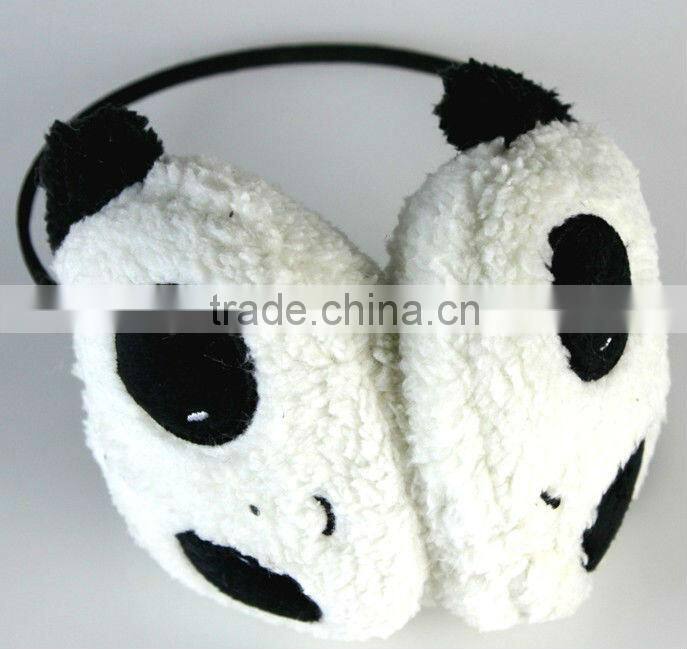 fashionable adult and kids warm plush winter earmuff