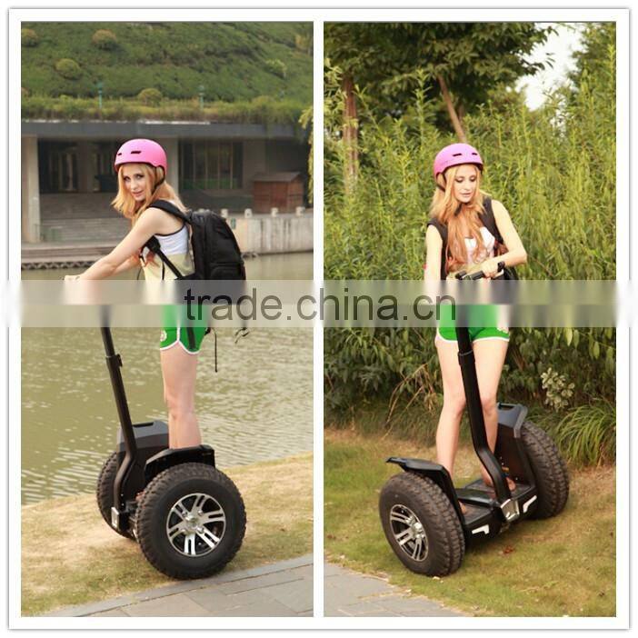 Electric personal transporter two wheel self balanced vehicle