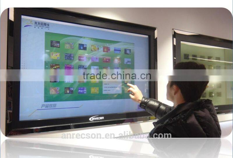 Anrecson Digital Transparent LCD Advertising Screen with Touch