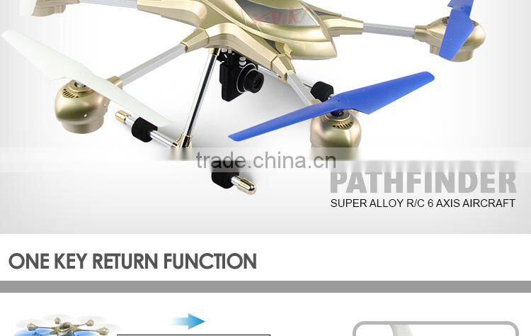 New product Headless Mode One Key Return RC hexacopter With HD camera Atmosphere Pressure Sensor (APS)