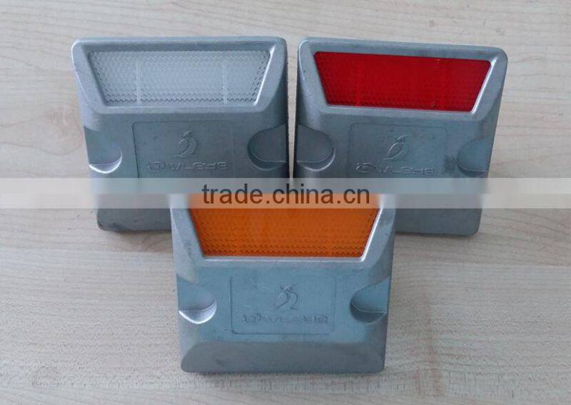 100x100x22mm high brightness reflective aluminum pavement road marker for driveway