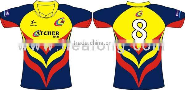 Design Your Own Rugby Uniform Jersey League Jersey Rugby Team Wear