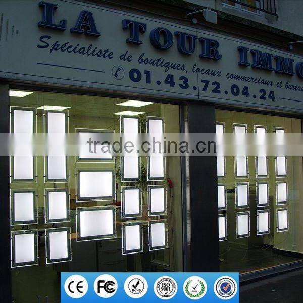 Cable Real Estate Transparent Window Sign Flexible Oled Display