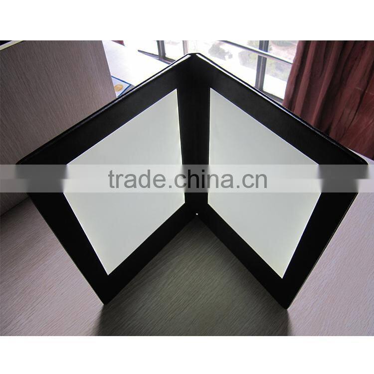 insert size 8*11inch led backlit menu for restaurant