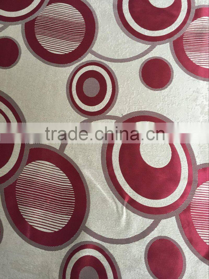 100% polyester DTY customized blackout curtain fabric for hotel curtain ,house cutain ,projection room
