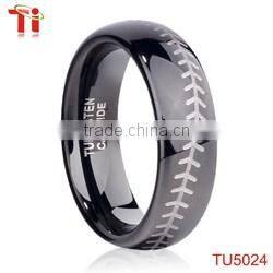 tungsten carbide ring inlay abalone engagement ring, fashionable abalone rings