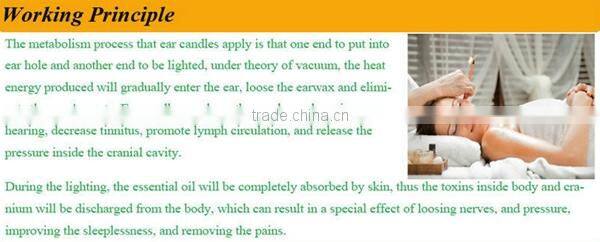aroma ear candles CE certificate