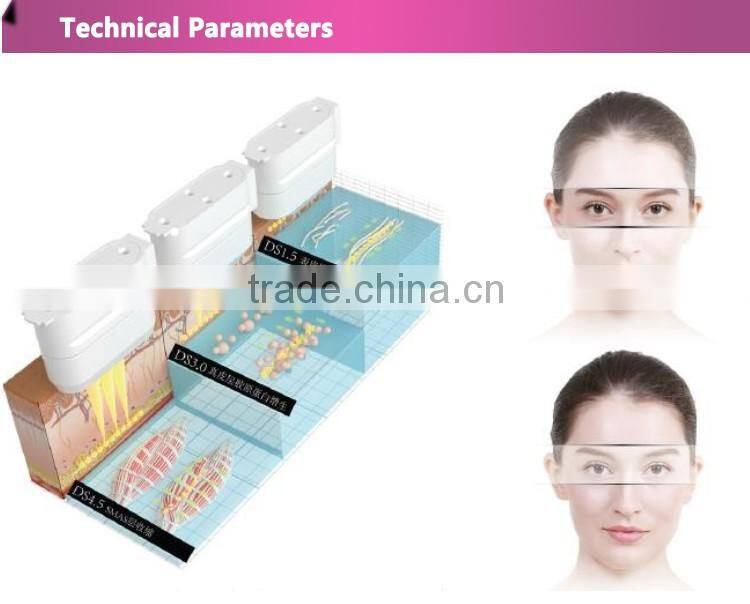 6kg portable face lifting machine prices hifu CE approval