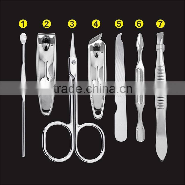 Bonvatt 7pcs manicure set for women wholesale smc gifts pedicure tool
