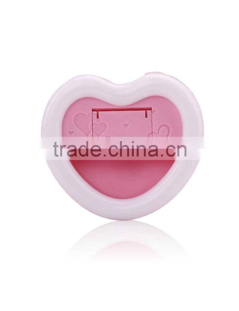 Selfie Ring Light LED Fill Light 3W Cellphone Photo Spot Light 23 LED Charging Portable Selfie Flashlight With Makeup Mirror