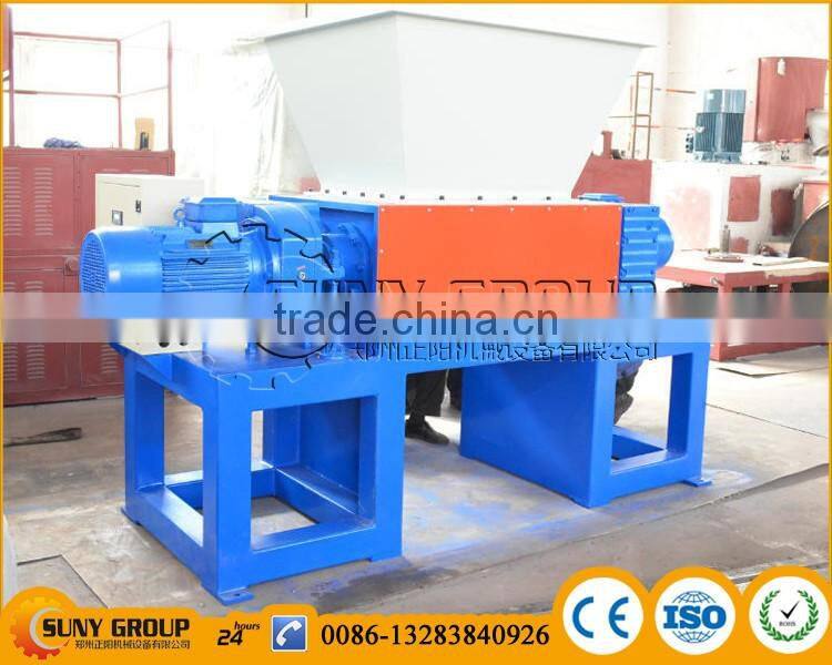 New Design Double Shaft Car Engines Shredding Machine Price