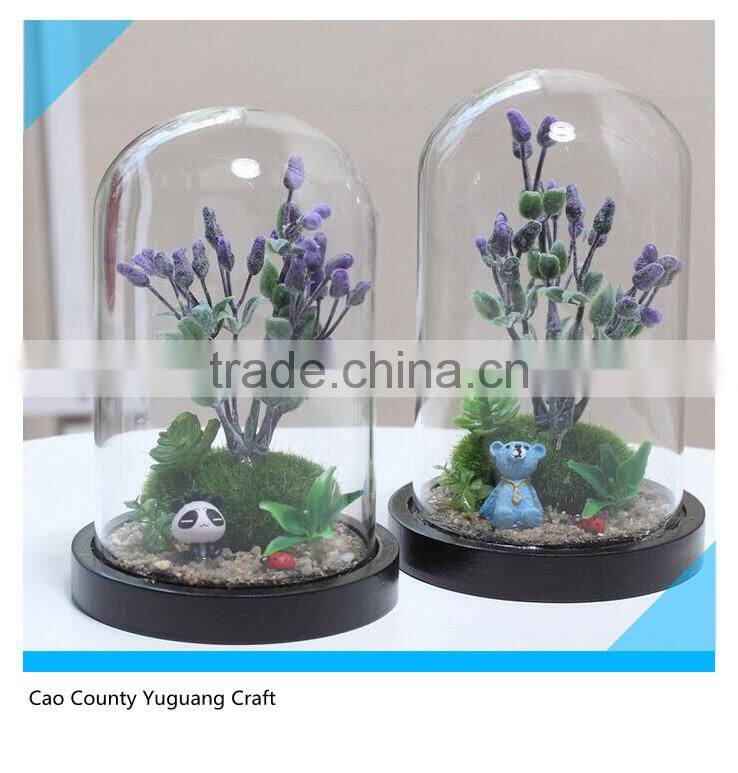 Hot Sale Micro Landscape Wooden Base For Home Decoration