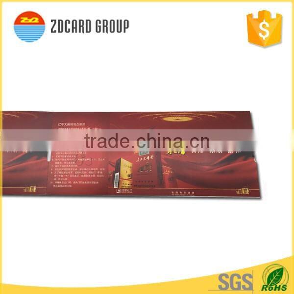 Roll RFID Metro Paper Ticket