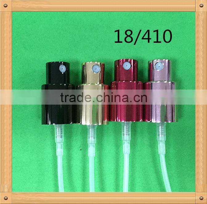 luxury aluminum perfume bottle sprayer and caps