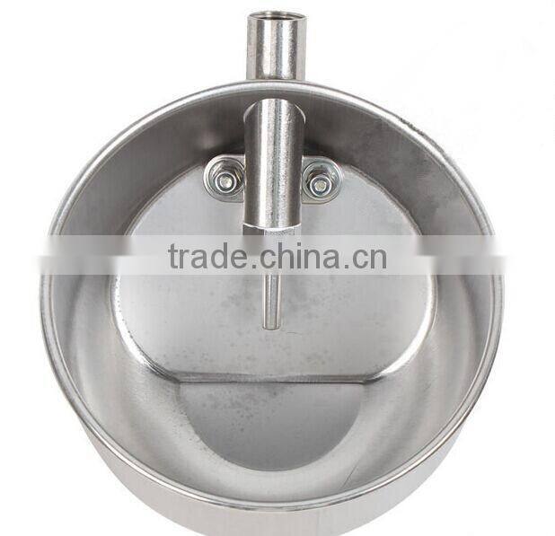 Middle size stainless water bowl for pig with factory price