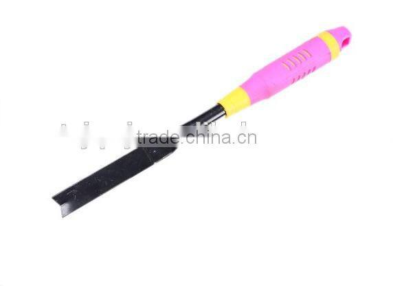 High Quality Pink Weeder remover with ABS+TPR Grip Handle