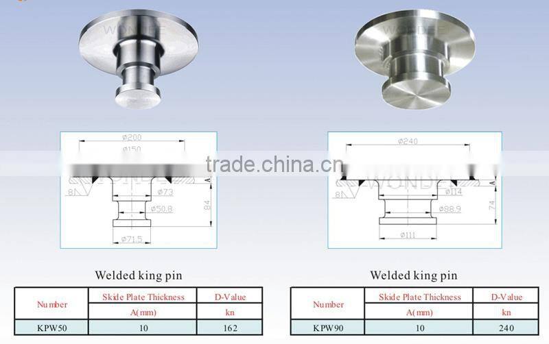 Hot Sale Semi-trailer 2 '' Bolted King Pin