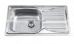 170mm deep sink, 100mm deep, 770x430x170mm, PS-375