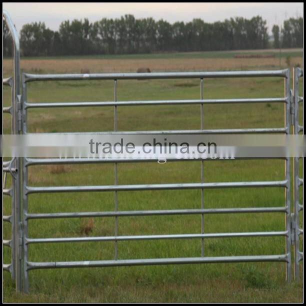 2016 high quality 1.6*2.1m Used Corral Panels , Used Horse Fence Panels , Galvanized livestock metal fence