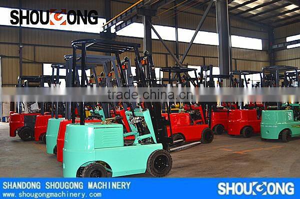 SHOUGONG SG500 500KG Cheap Electric Forklift Truck