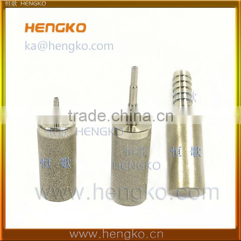 Sintered stainless steel metal porous diffusion stone 2 micron