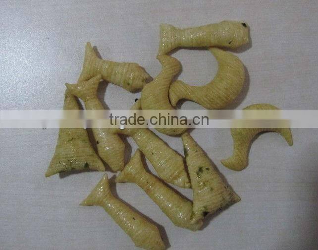 screw/shell/bugles crispy food making machines