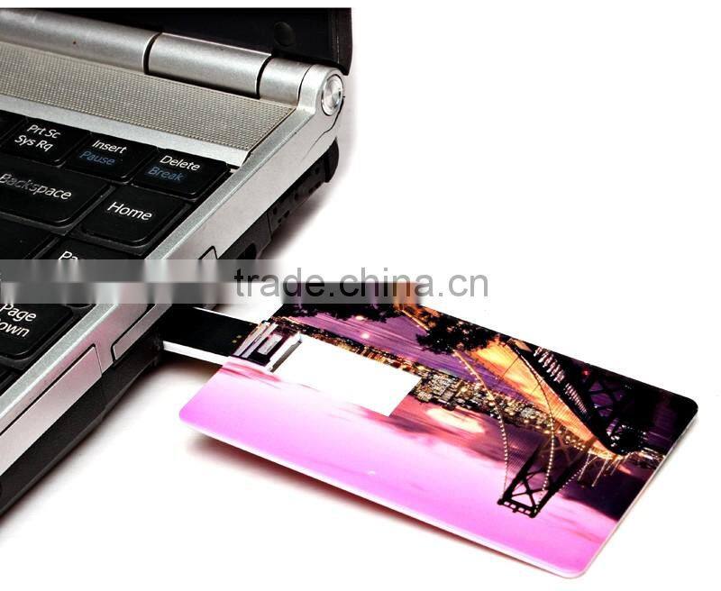 Promotion Gift Wholesale 4GB Business Card Pen Drive