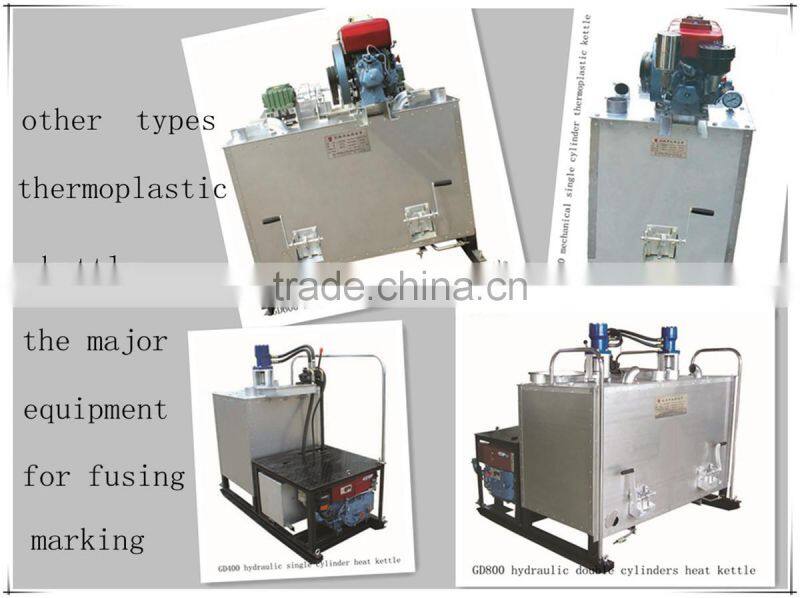 GEC senior self-propelled Thermoplastic Vibration Road Marking Machine