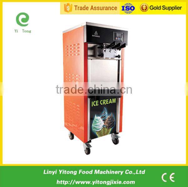 High quality Stainless steel soft ice cream machine ice cream machinery with CE