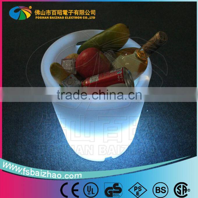rechargeable led ice pail/Led wine bucket/ice bucket remote LED ice bucke LED lights