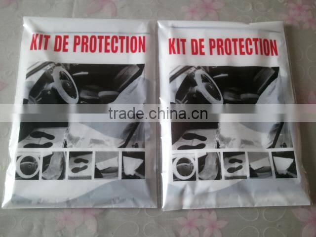 disposable plastic car clean set