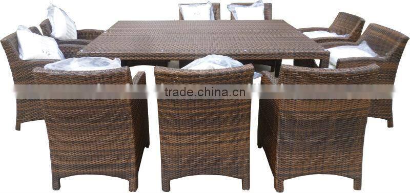 Modern large 10 seat banquet dining furniture (27071+27001-1)