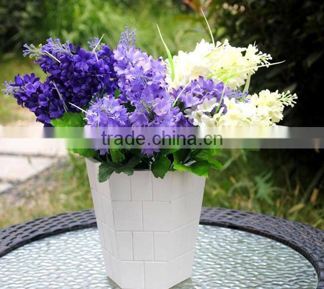 Home DIY decorative flower arrangement accessories artificial silk flowers hyacinth