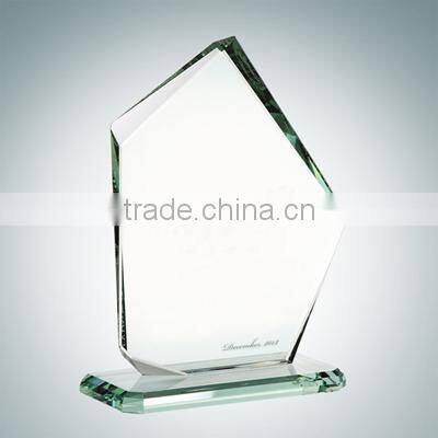 2016 wholesale tree shaped glass award trophy