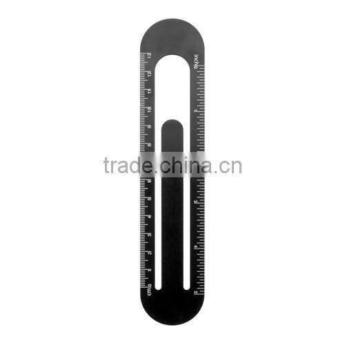 aluminium ruler bookmark, promotional ruler