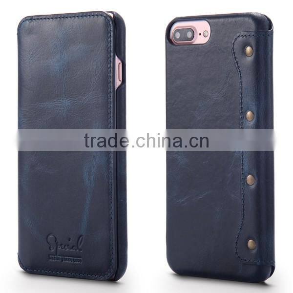 Universal 4.7 Inch Flip Leather Phone Case With Card Slot For iPhone 6 6s 7