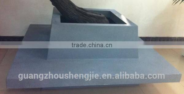SJWS2014070902 GUANGZHOU manufacturer hot sell large big fiberglass outdoor used decorative tree pot