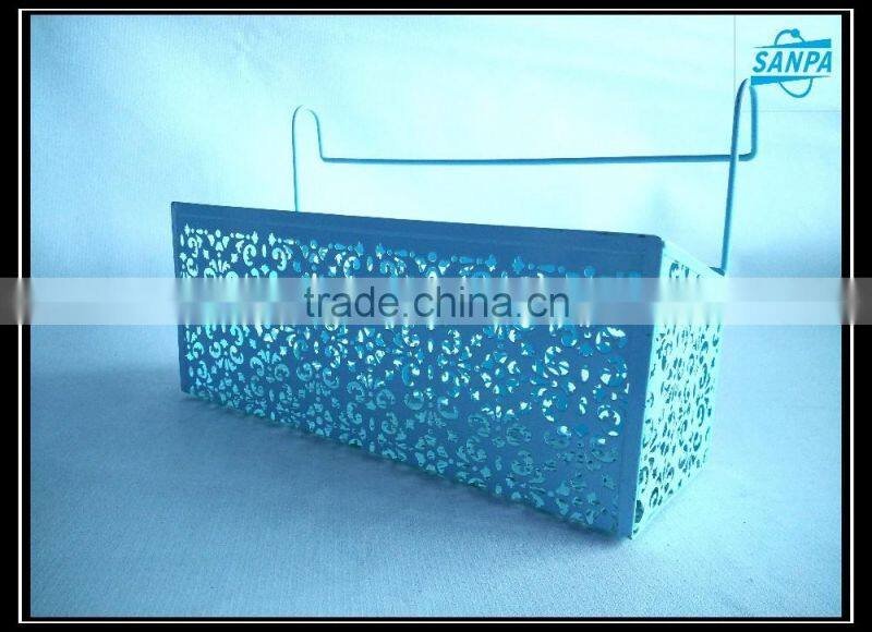 Hanging Storage Racks Ornamental Engraving Basket