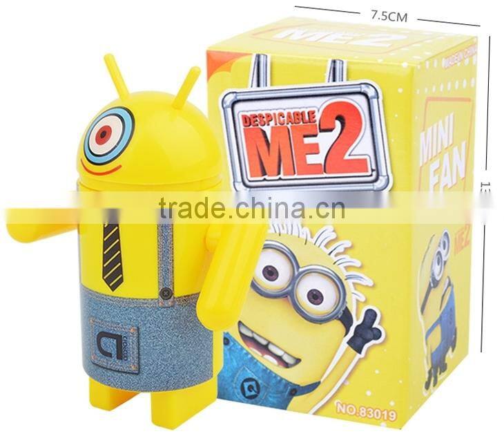 Supply Creative fashion Mini telescopic socket charge Fan