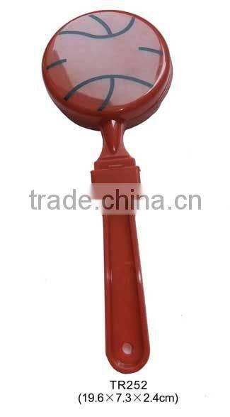 Party Favor Basketball Printing Plastic Hand Clapper