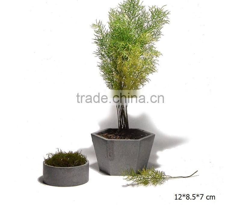 cement minimalist Geometic concrete flower vase