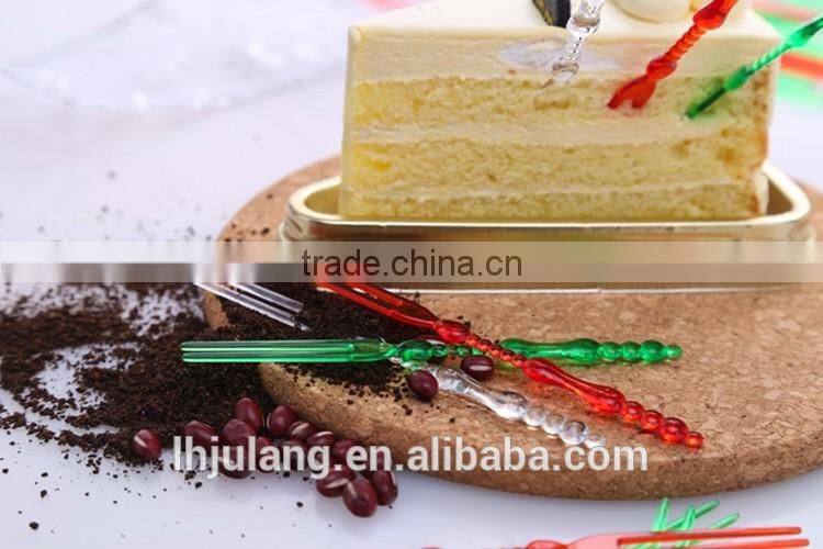 BPA-Free 50pcs cake fork set/ Fruit fork set