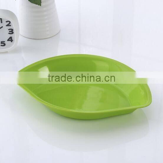 2016 new design colorful plastic fruit tray fruit bowl snack tray nut bowl candy tray